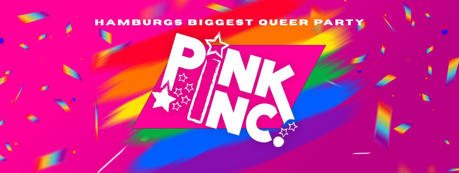 PINK INC | Hamburgs biggest queer Party | Café Schöne Aussichten | Samstag, 04.07.26
