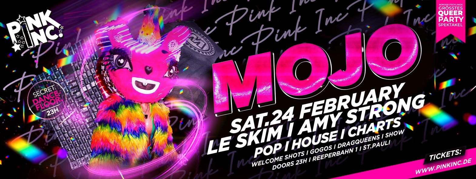 Pink Inc goes Mojo Club | SA, 24.02.2024