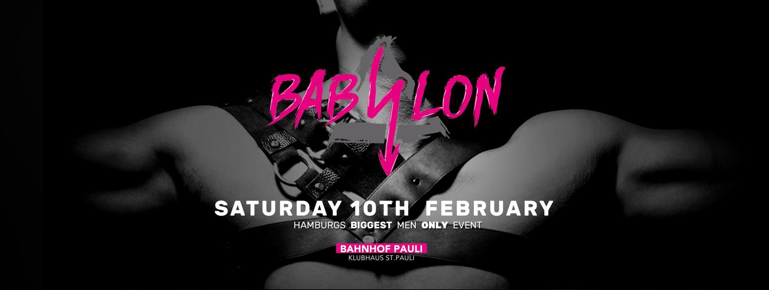 Babylon Clubbing Hamburg - Men Only | SA, 10.02.2024 @Bahnhof Pauli