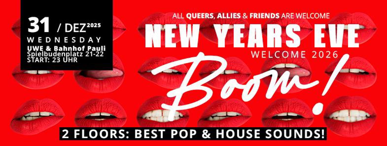 NEW YEARS EVE BOOM! - Welcome 2026 | MI. 31.12.2025