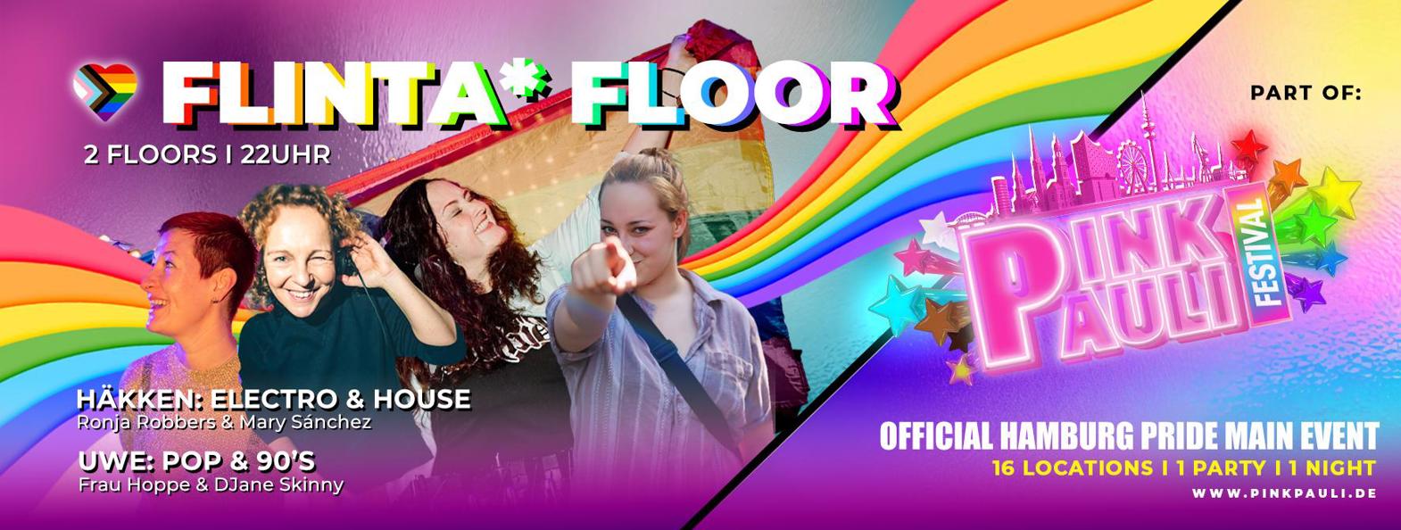 Flinta* Only Floor Ticket | Pink Pauli Festival | 02.08.2025