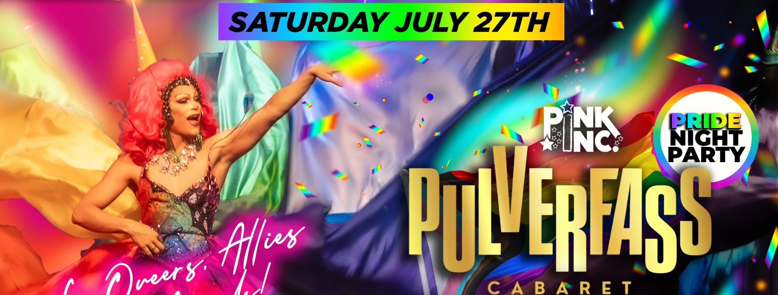 Pink Inc - Pride Night Party | Sa, 27.07 @Pulverfass