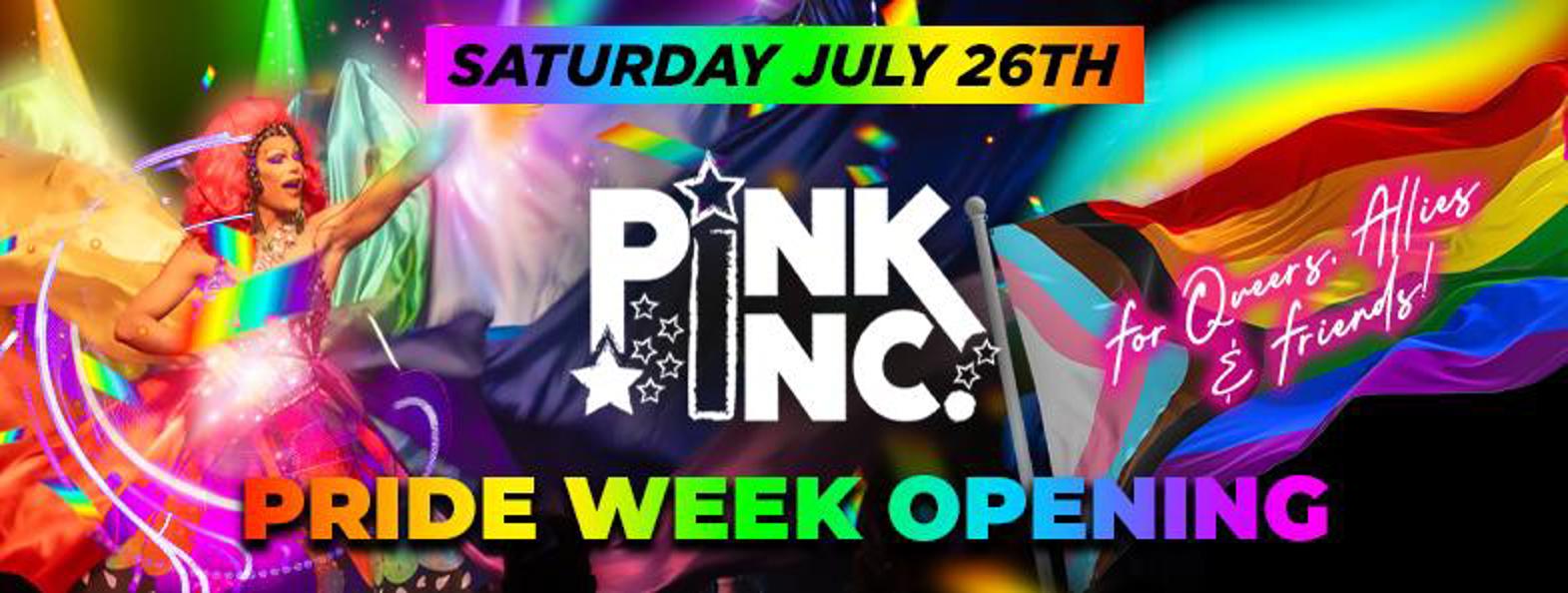 Pink Inc - Pride Week Opening @Pulverfass | Sa, 26.07