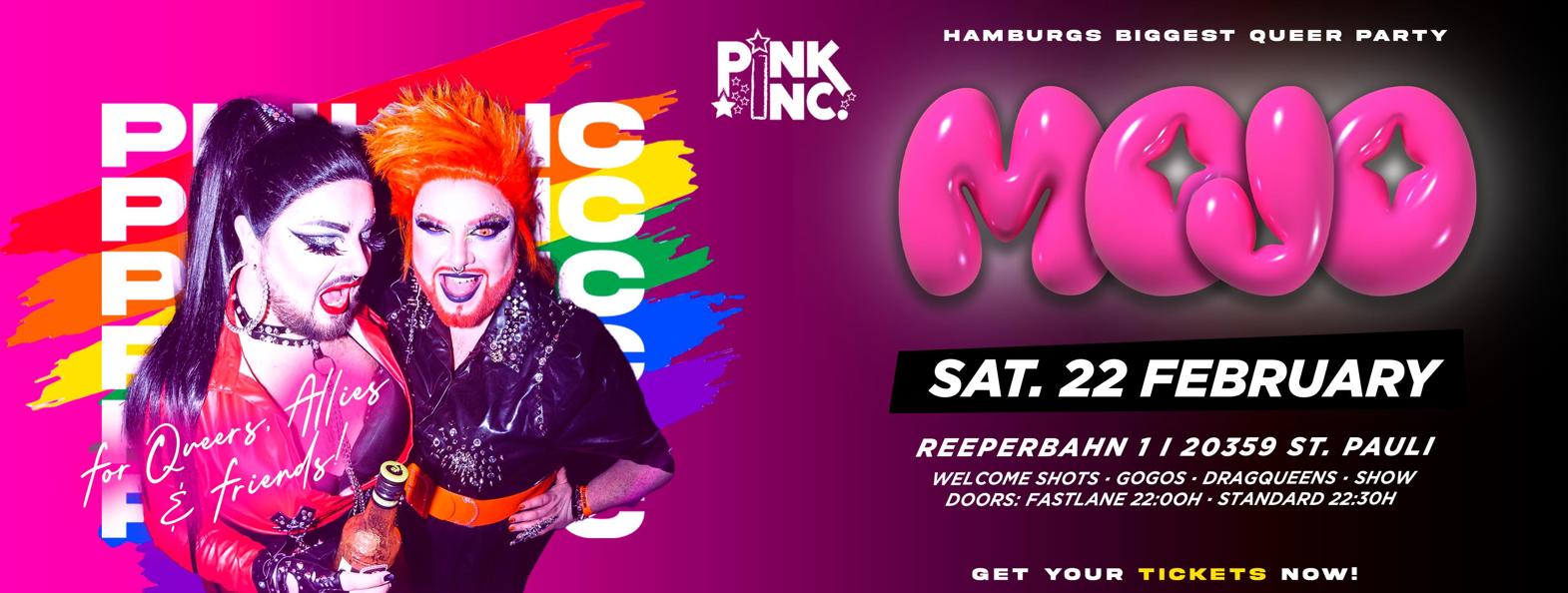 Pink Inc | Sa, 22.02.25 @Mojo