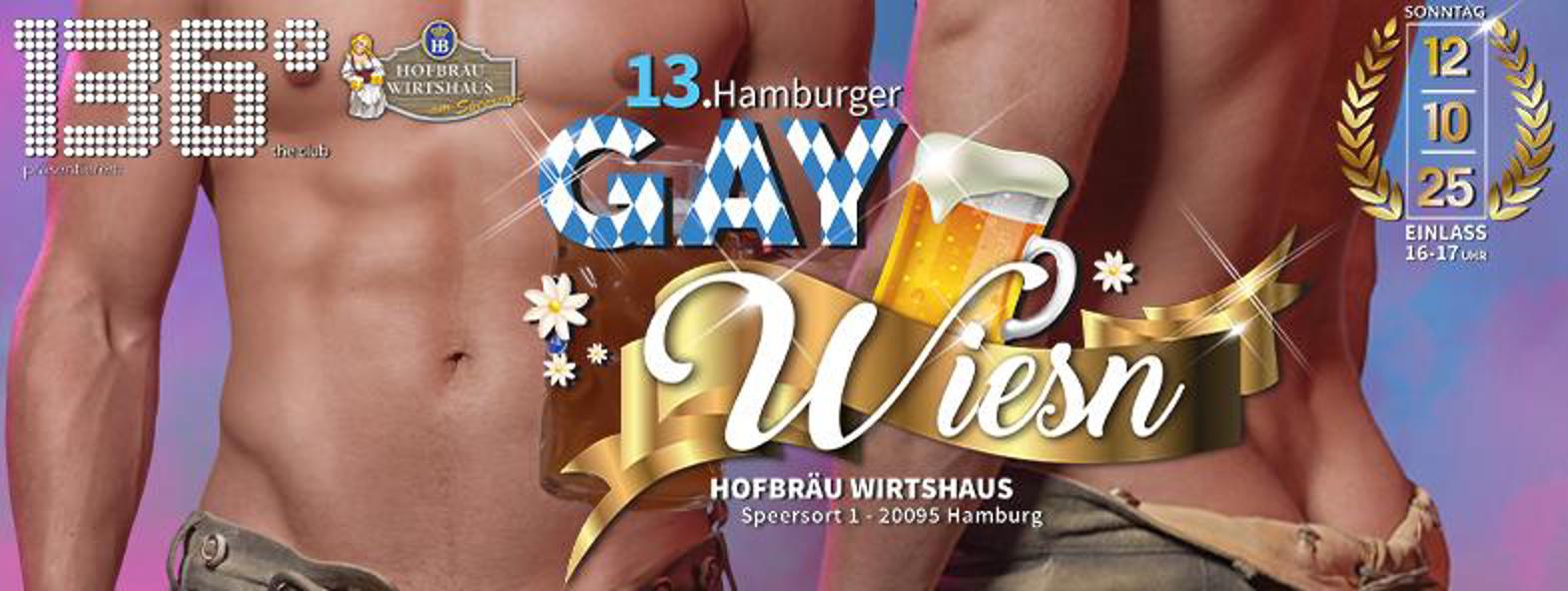 13. Hamburger Gaywiesn | SO. 12.10.25 @Hofbräuhaus Speersort