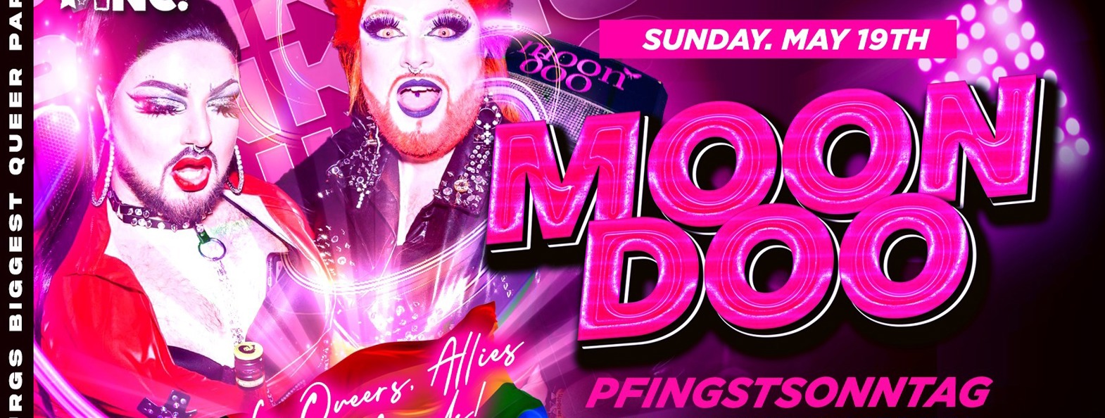 Pink Inc goes Moondoo | Pfingstsonntag, 19.05.24