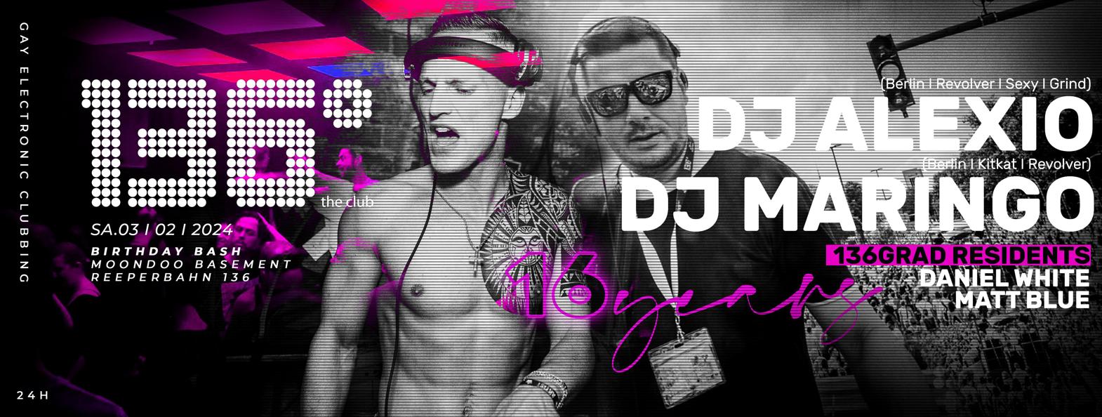 16 Jahre 136Grad the Club | Sa, 03.02.2024