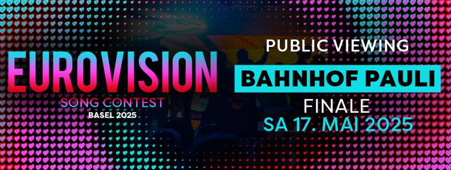 EuroVision Finale - Public Viewing @ Bahnhof Pauli