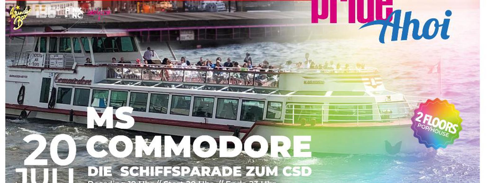 Pride Ahoi | Sa, 20.07.24 - MS COMMODORE